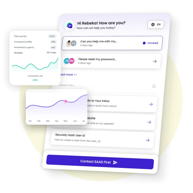 24/7 Intelligent AI Chatbot With Your Help Desk